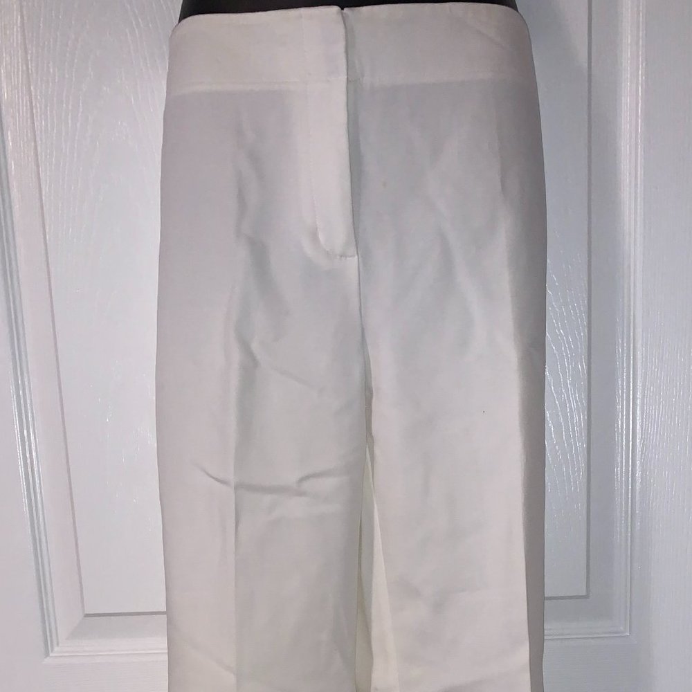 Chico's White Flared Pants